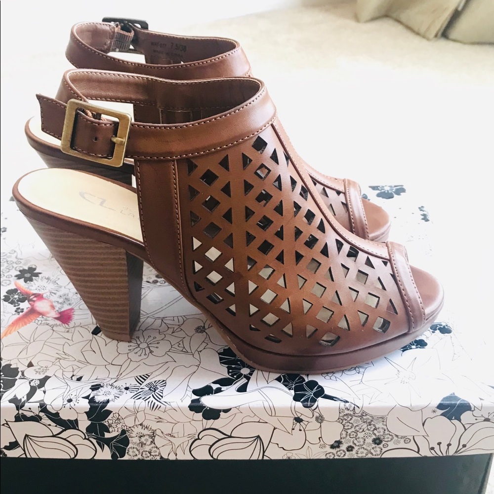 Brown shoes